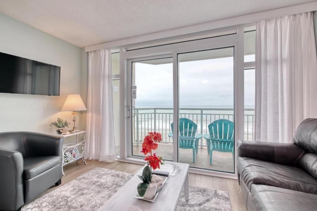Villa 2501 S Ocean Blvd, 0407 - Ocean Front Sleeps 6 à Myrtle Beach Extérieur photo